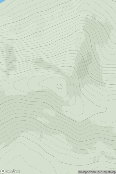 Thumbnail image for An Cabar [The Fannaichs] [NH257641] showing contour plot for surrounding peak